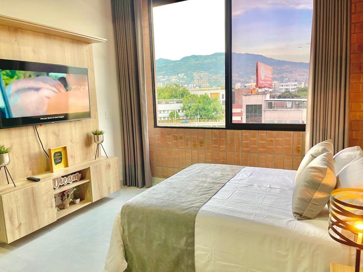 Apartamento En Laurels Medellín Dış mekan fotoğraf